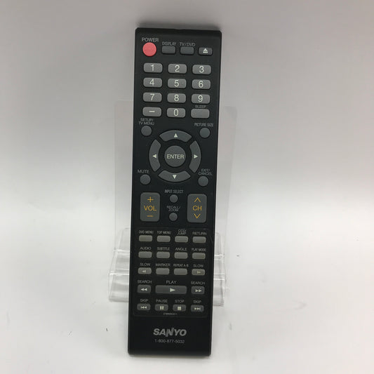 Sanyo TV Remote Genuine OEM for Sanyo TV DVD Combo