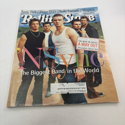 Lot of 5 RollingStones Magazine From 2001 ISSUE'S