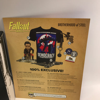 Fallout Lootcrate #4 Brotherhood of Steel Complete in Original Box