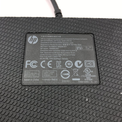 HP External Optical Disc Drive 669296-001, Tested and Working
