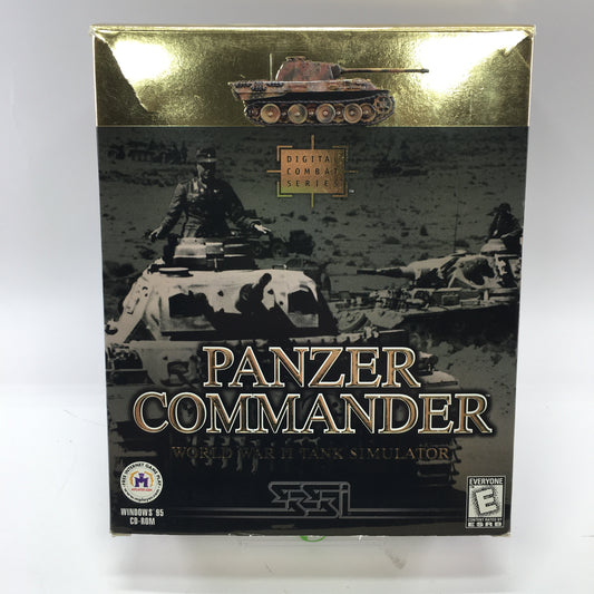 Panzer Commander (PC, 1998) Complete in Original Box, CIB