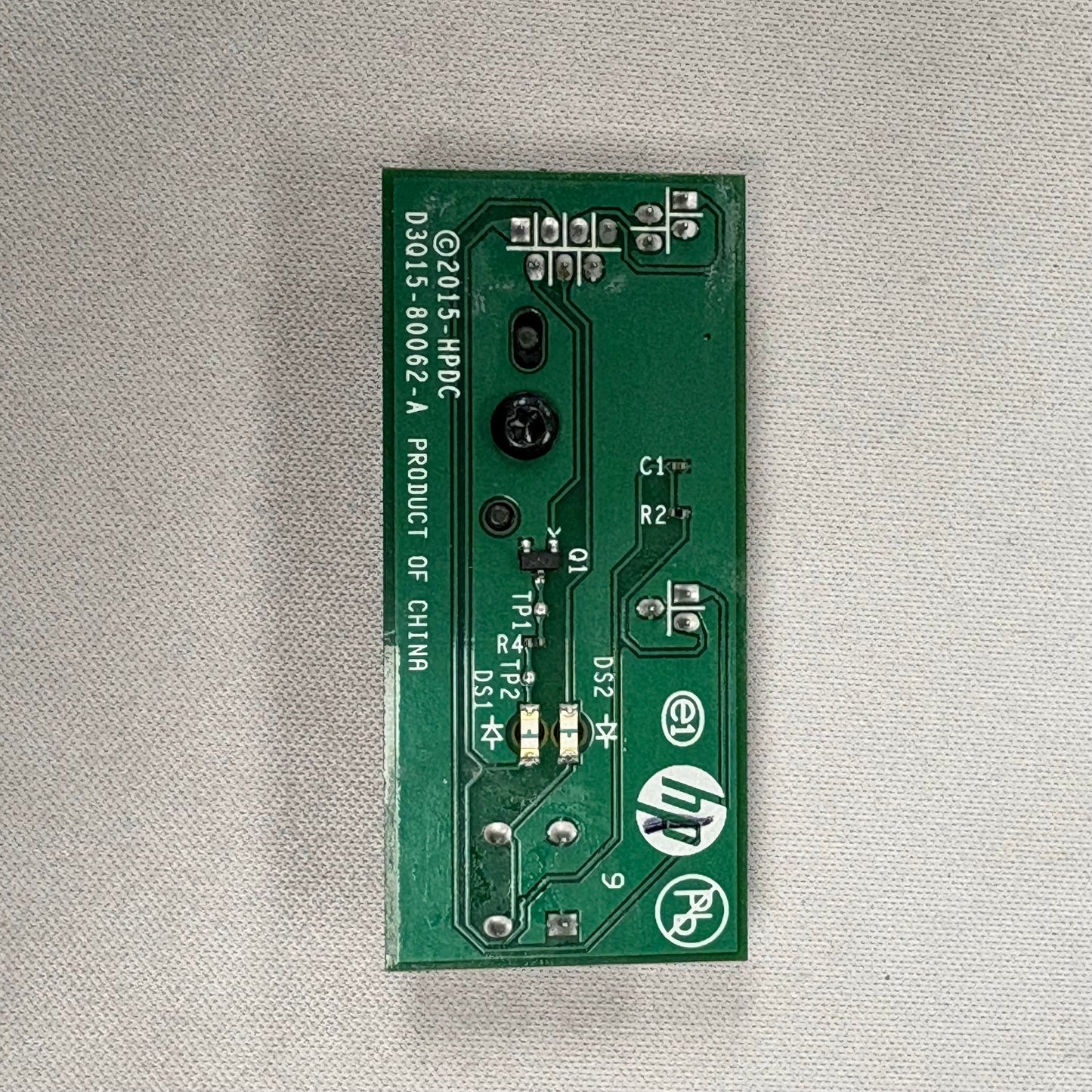 Hp PageWide Pro MFP 577dw Printer Power Button D3Q15-80062