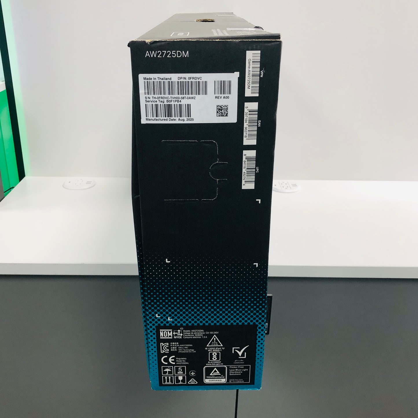 Alienware 27" AW2725DM Curved Monitor