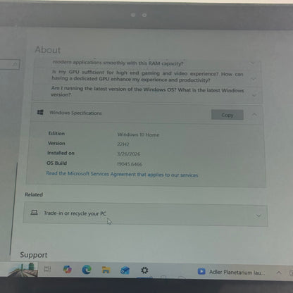 Dell Inspiron P69G001 13.3" i5-7200U 2.5GHz 8GB RAM 256GB SSD with charger READ