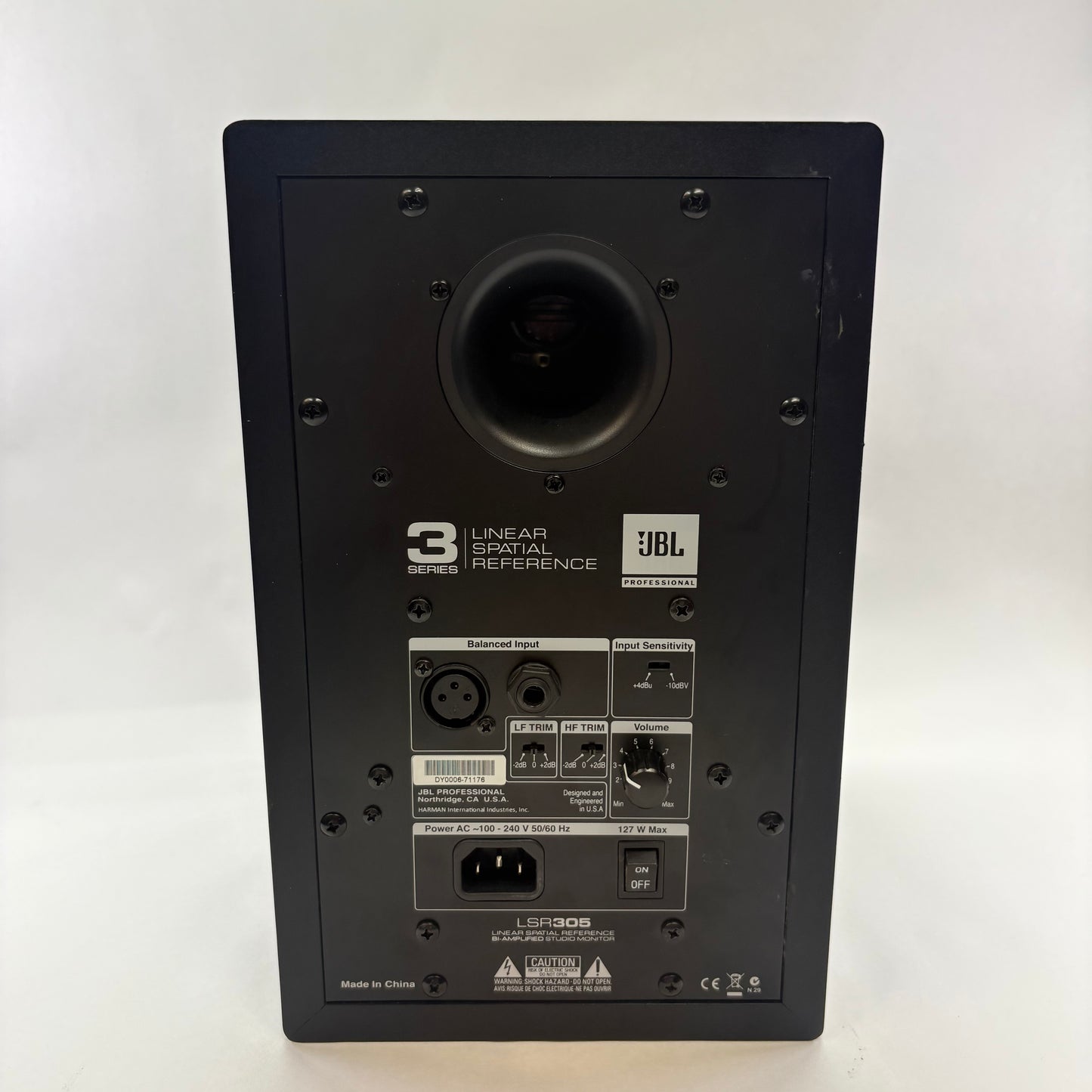JBL LSR305 Speaker System Black LSR305