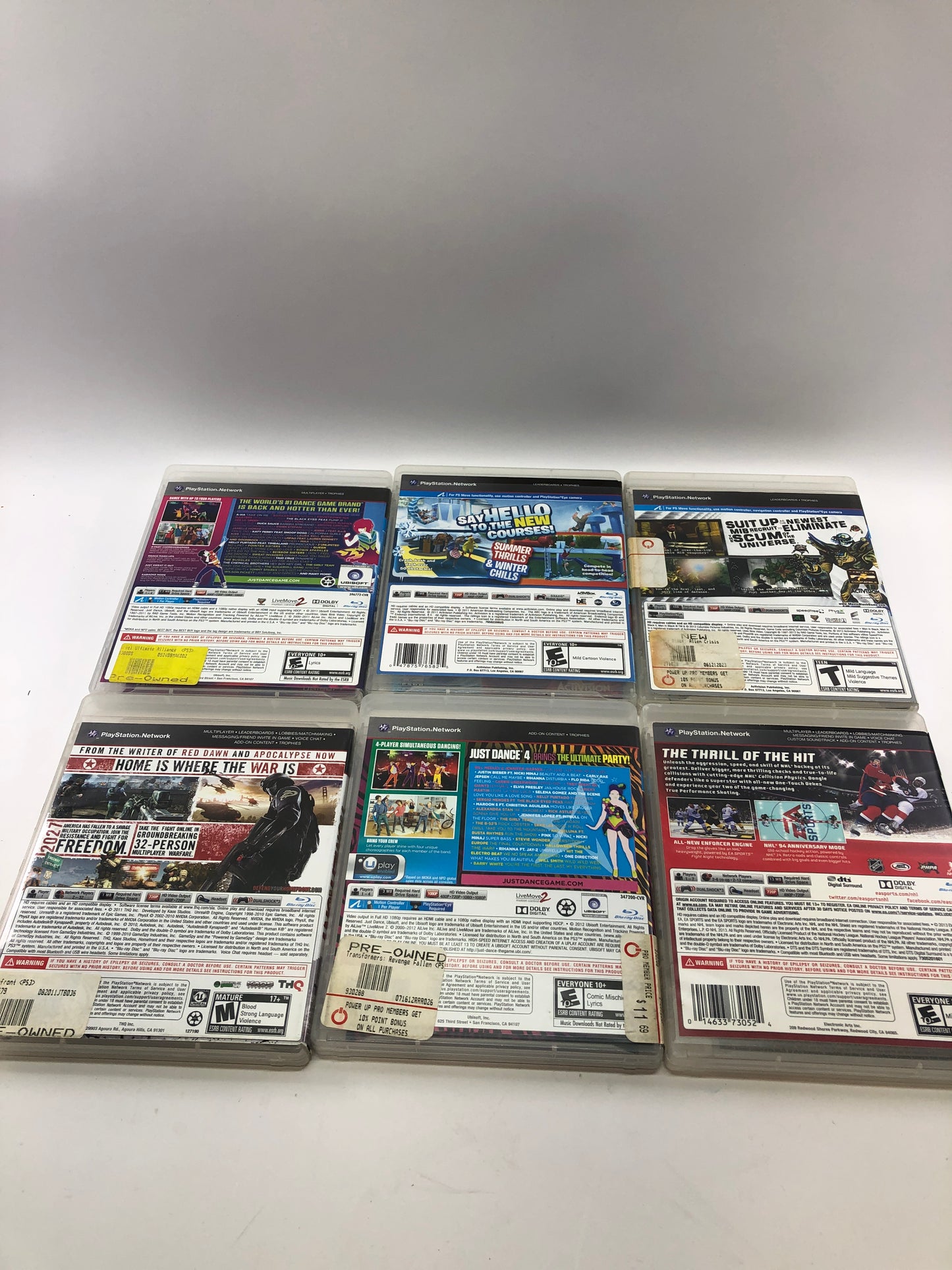 Lot of 33 Sony PlayStation 3 PS3 Games [Rock Band, GTA, Madden and More]