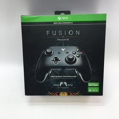 Microsoft Fusion by PowerA Black w Original Box and All Replaceable Parts