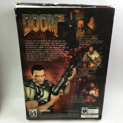 Doom III (PC, 2004) Complete in Box, CIB w/ Prima Official Strategy Guide