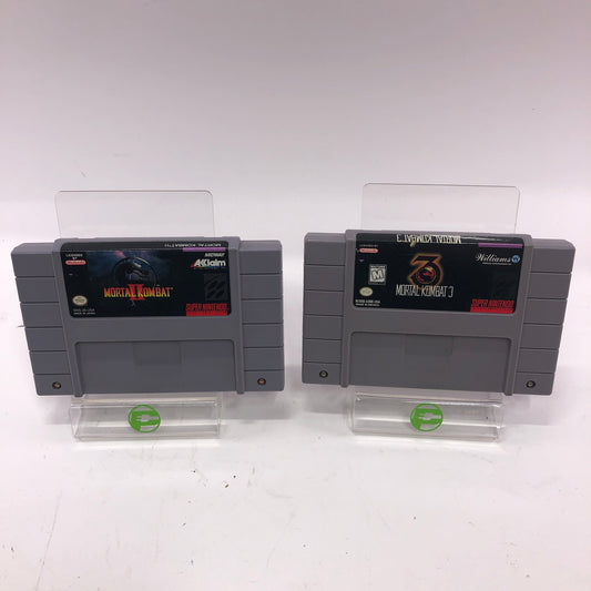 Mortal Kombat II and Mortal Kombat 3, Nintendo NES Games, Cartridge Only