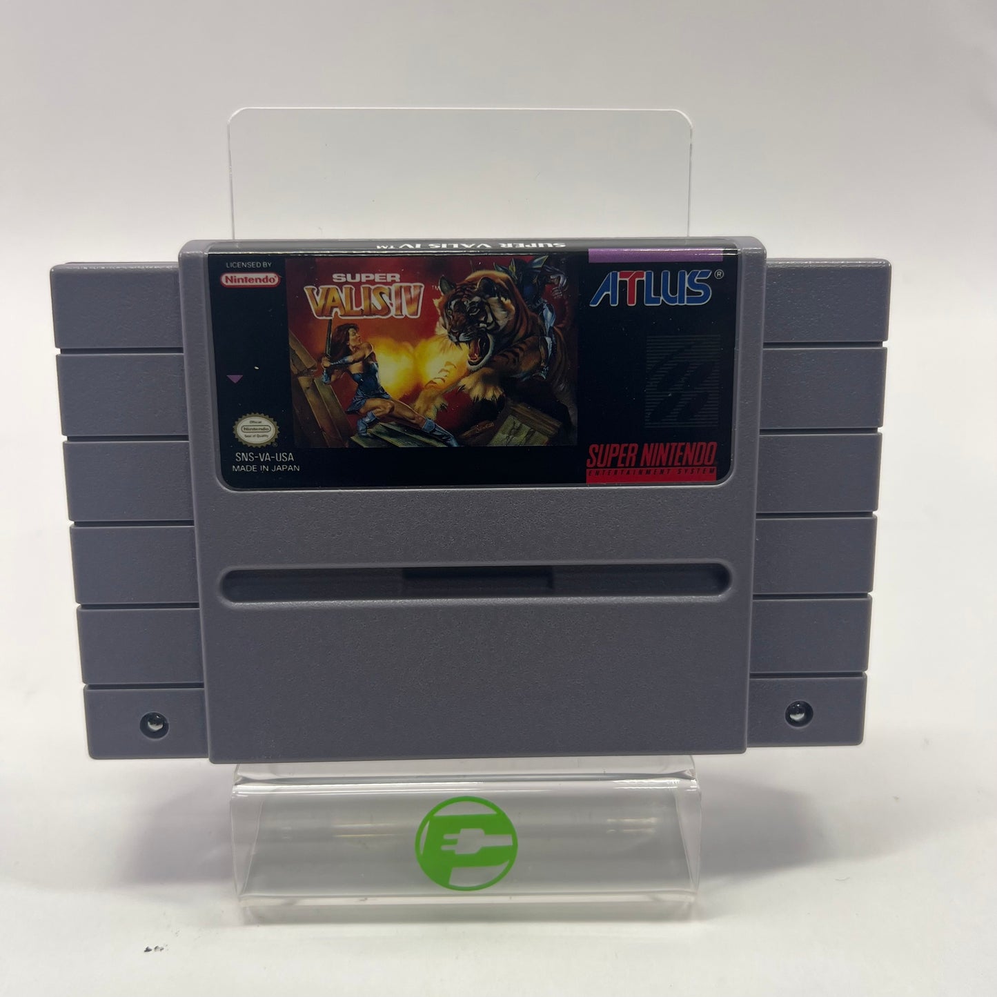 Super Valis IV (Super Nintendo SNES, 1993) Complete In Box CIB