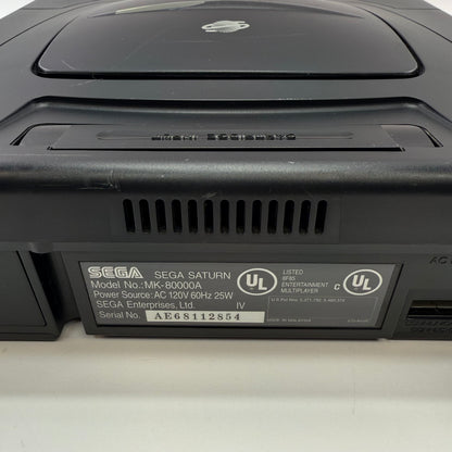 Sega Saturn Model 1 Handheld Video Game Console Black MK-80000A