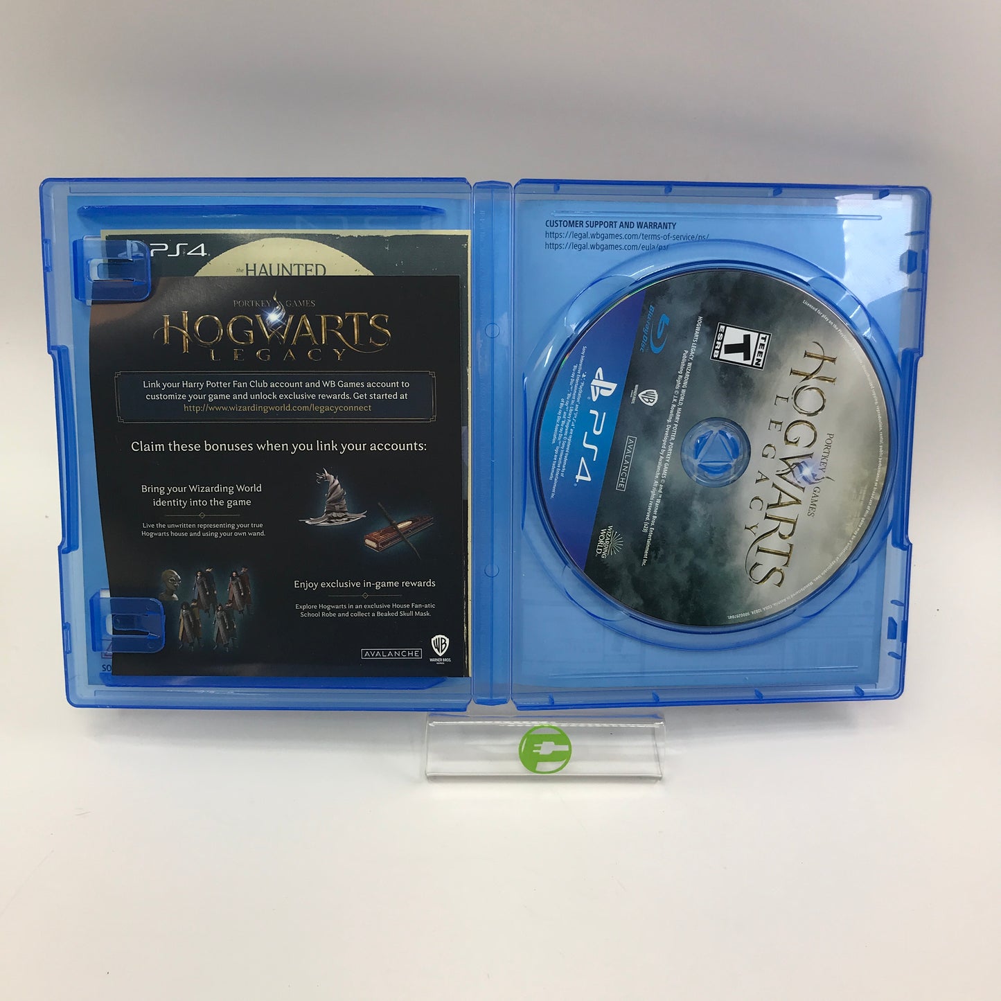 Hogwarts Legacy (Sony PlayStation 4 PS4, 2023) w Original Inserts and Box CIB