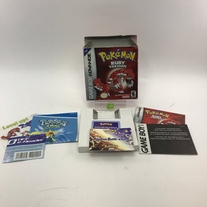 Pokemon Ruby  (Nintendo GameBoy Advance, 2003) No Game Box Only All Inserts