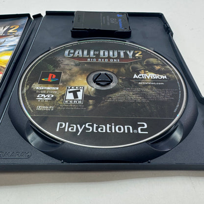 Call of Duty 2 Big Red One (Sony PlayStation 2 PS2, 2005)