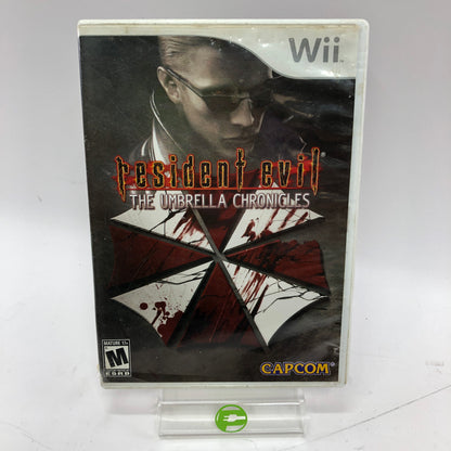 Resident Evil The Umbrella Chronicles (Nintendo Wii, 2007) CIB