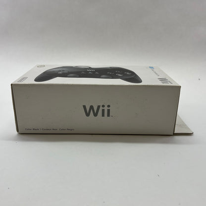 New Nintendo Wii Classic Pro Controller RVLAR2KUSZ Black