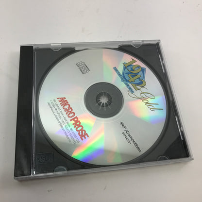 1942 Gold (PC, 1994) Complete in Original Box w/ All Inserts, CIB