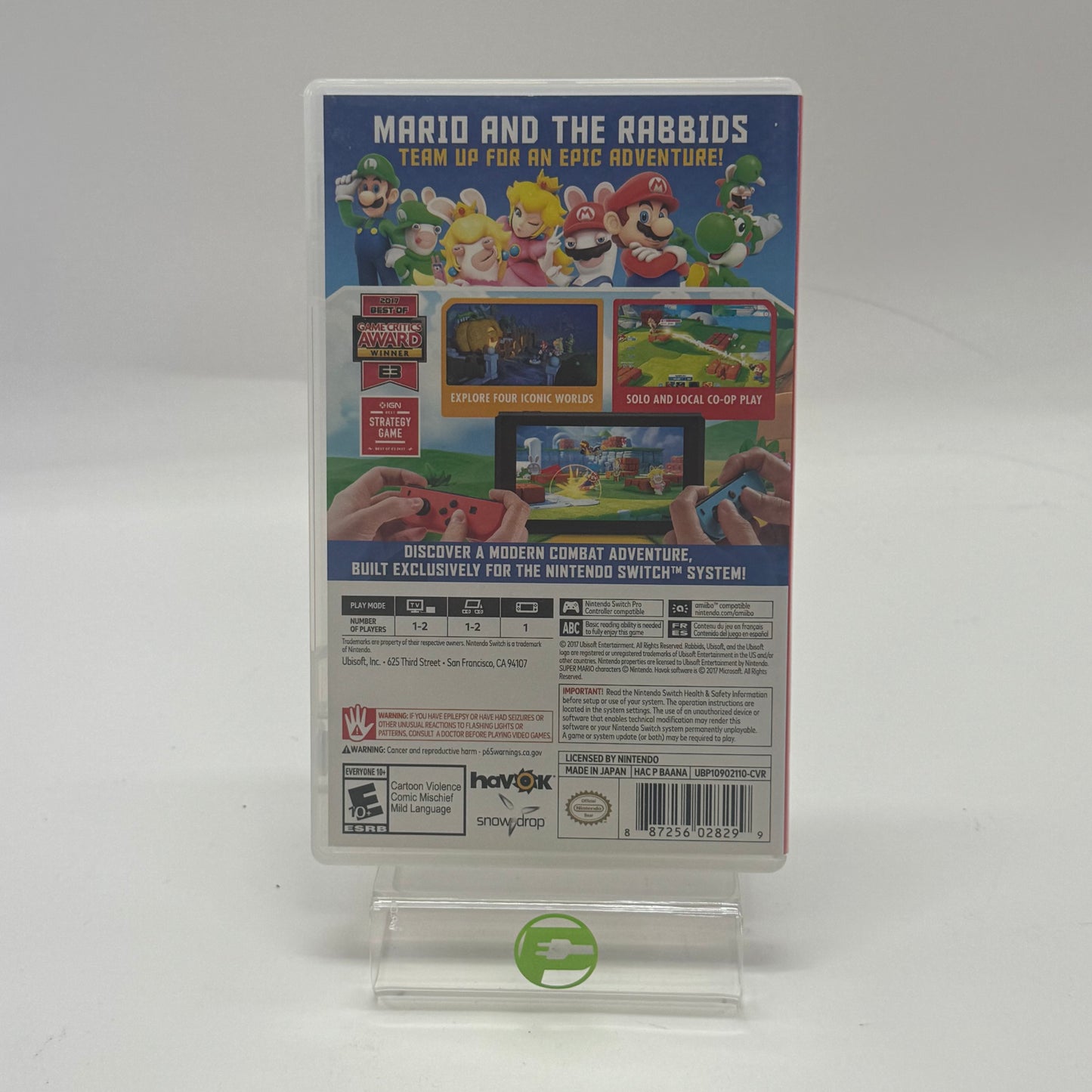 Mario + Rabbids Kingdom Battle (Nintendo Switch, 2017)