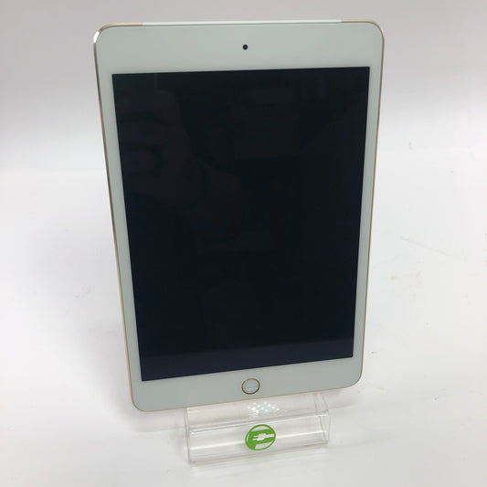 Unlocked Apple iPad Mini 4th Gen 32GB 15.7.3 Gold MNWK2LL/A