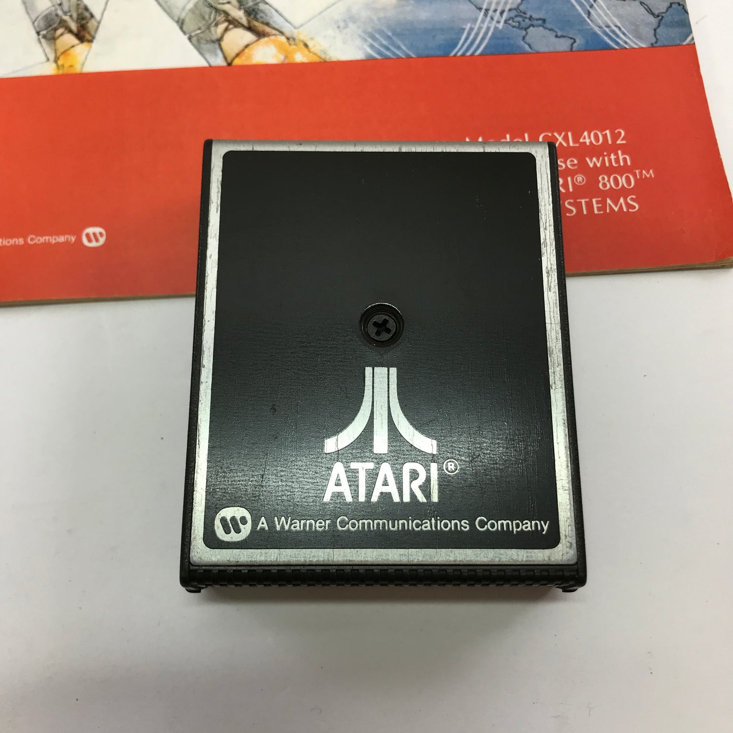 Missile Command (Atari 400, 1980) Cartridge and Manual Only