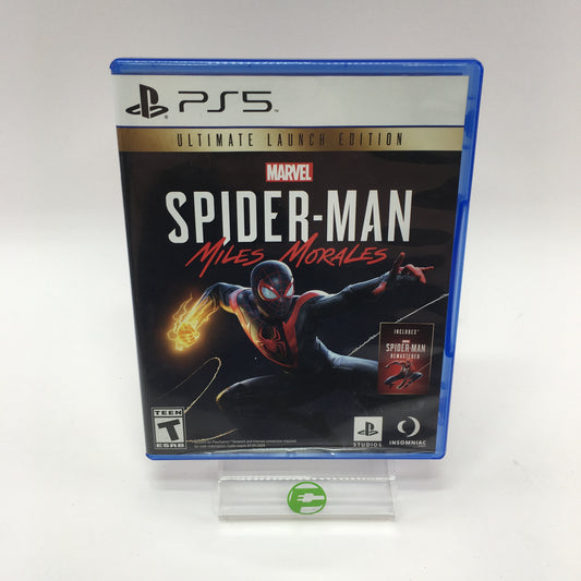 Marvel Spiderman: Miles Morales (Sony PlayStation 5 PS5, 2020) CIB