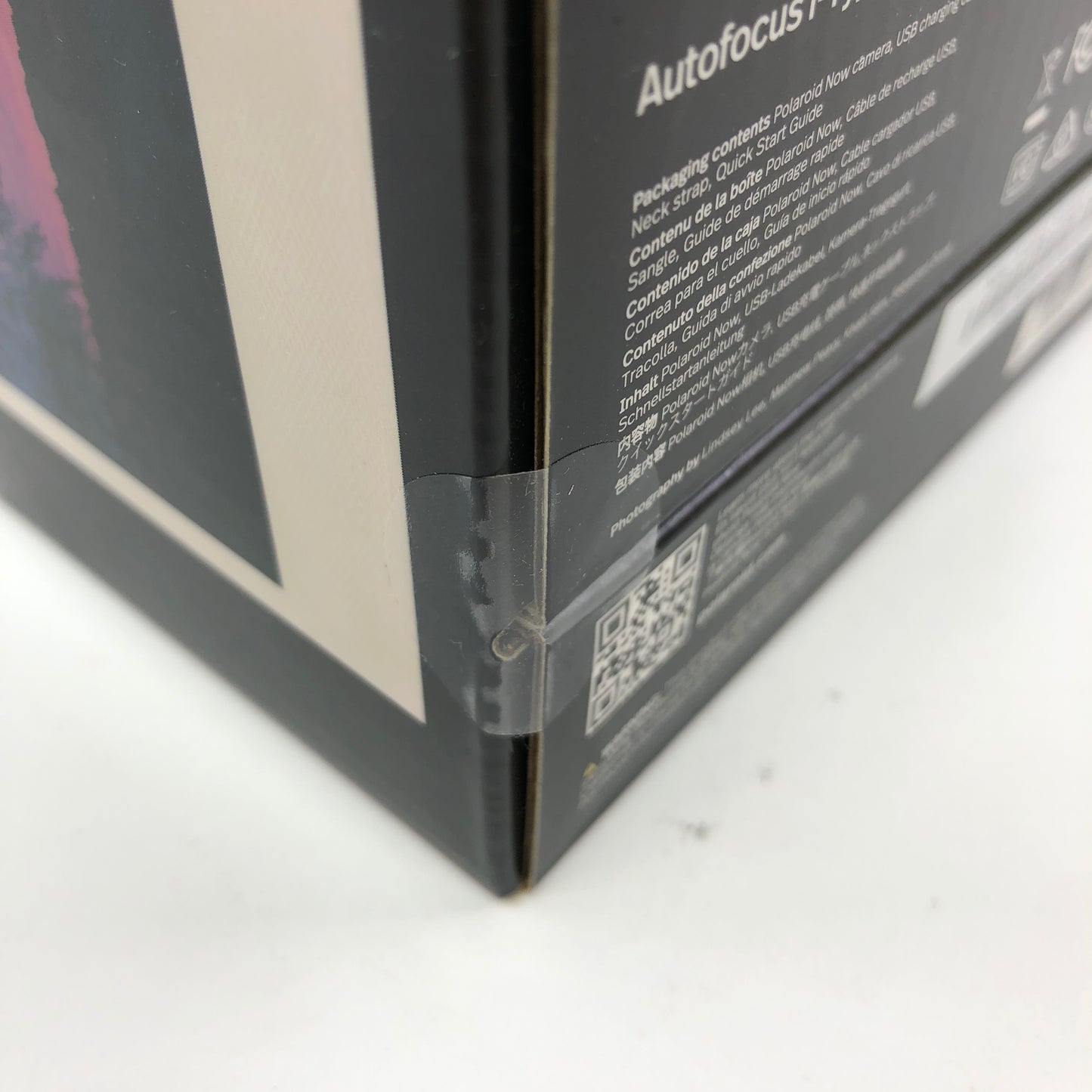 New Polaroid Now Black Autofocus i-Type Instant Camera PRD009028 With Extra Film