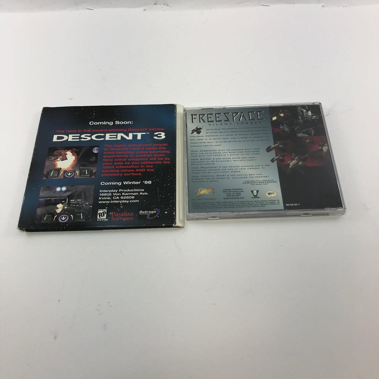 Decent: FreeSpace The Great War and Silent Threat Bundle for PC