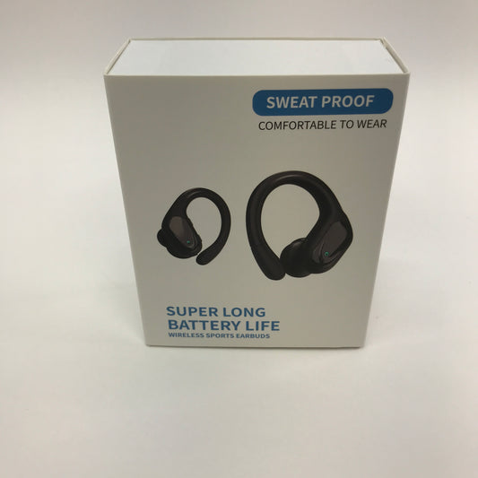 Sweat Proof BX17 Wireless Sports Earbuds w/ Case, Original Box and Manual