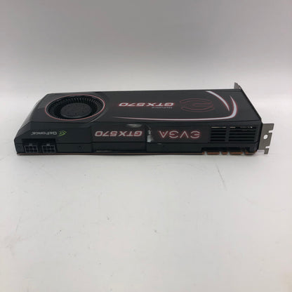 EVGA GeForce GTX 570 1.25GB GDDR5 SDRAM Graphics Card 012-P3-1570-AR Untested