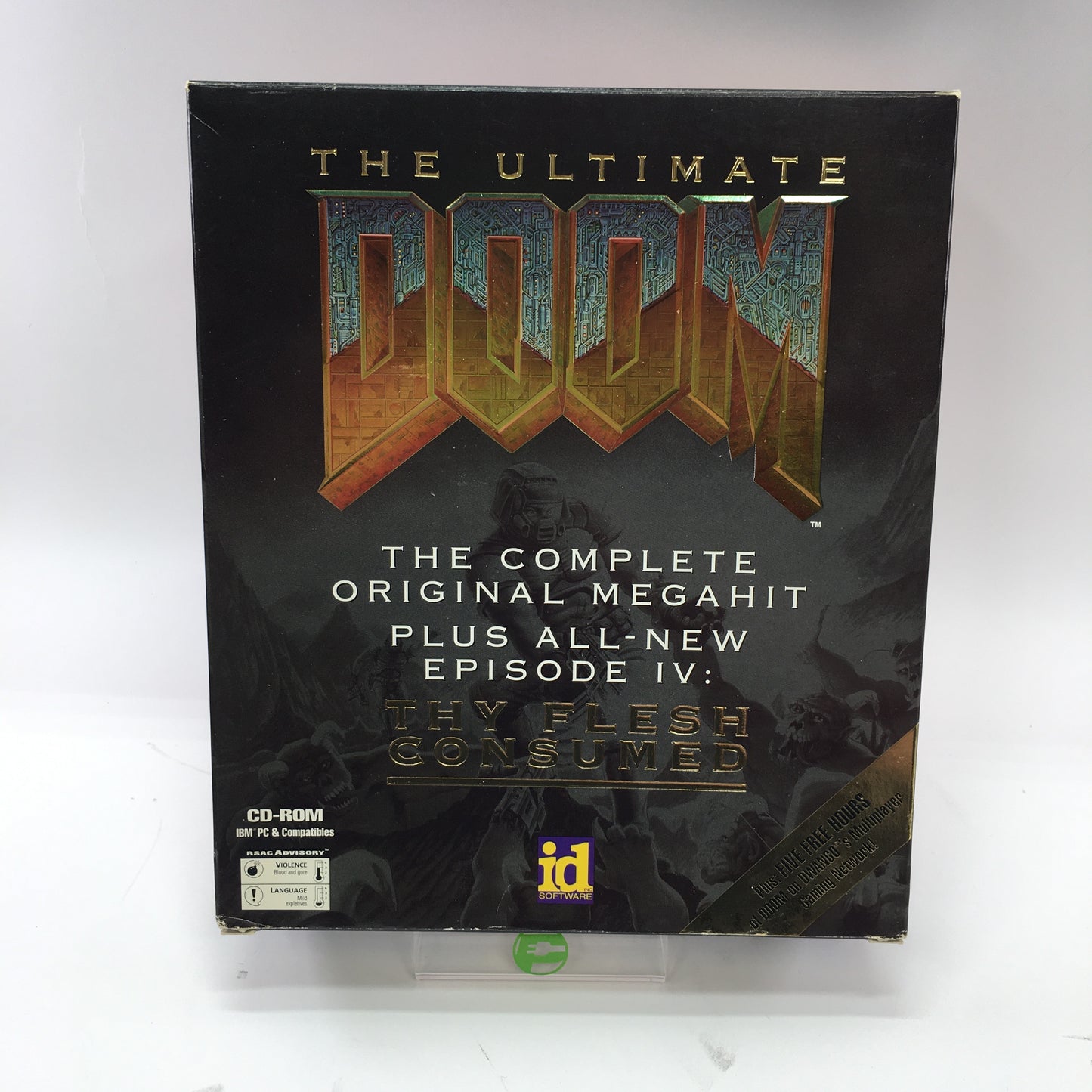 Ultimate Doom (PC, NaN) Complete in Original Box w/ Poster, CIB, No Scratches