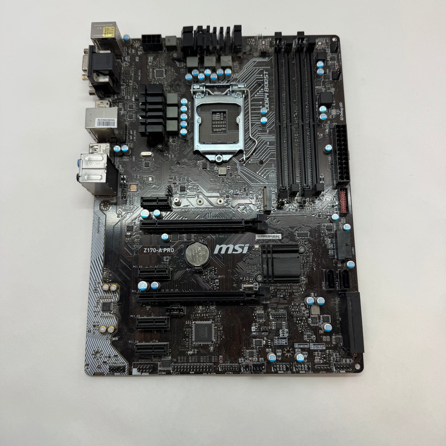 MSi Z170-A pro LGA 1151 ATX Intel DDR4 Motherboard