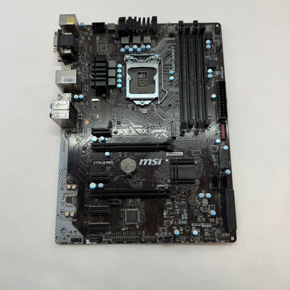 MSi Z170-A pro LGA 1151 ATX Intel DDR4 Motherboard