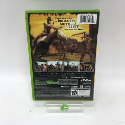 Gun (Microsoft Xbox, 2005) Complete in Original Box and Manual, CIB