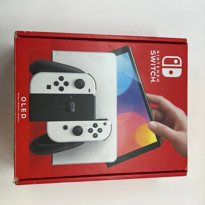 Nintendo Switch OLED Console Gaming System HEG-001 Arctic White READ DESCRIPTION