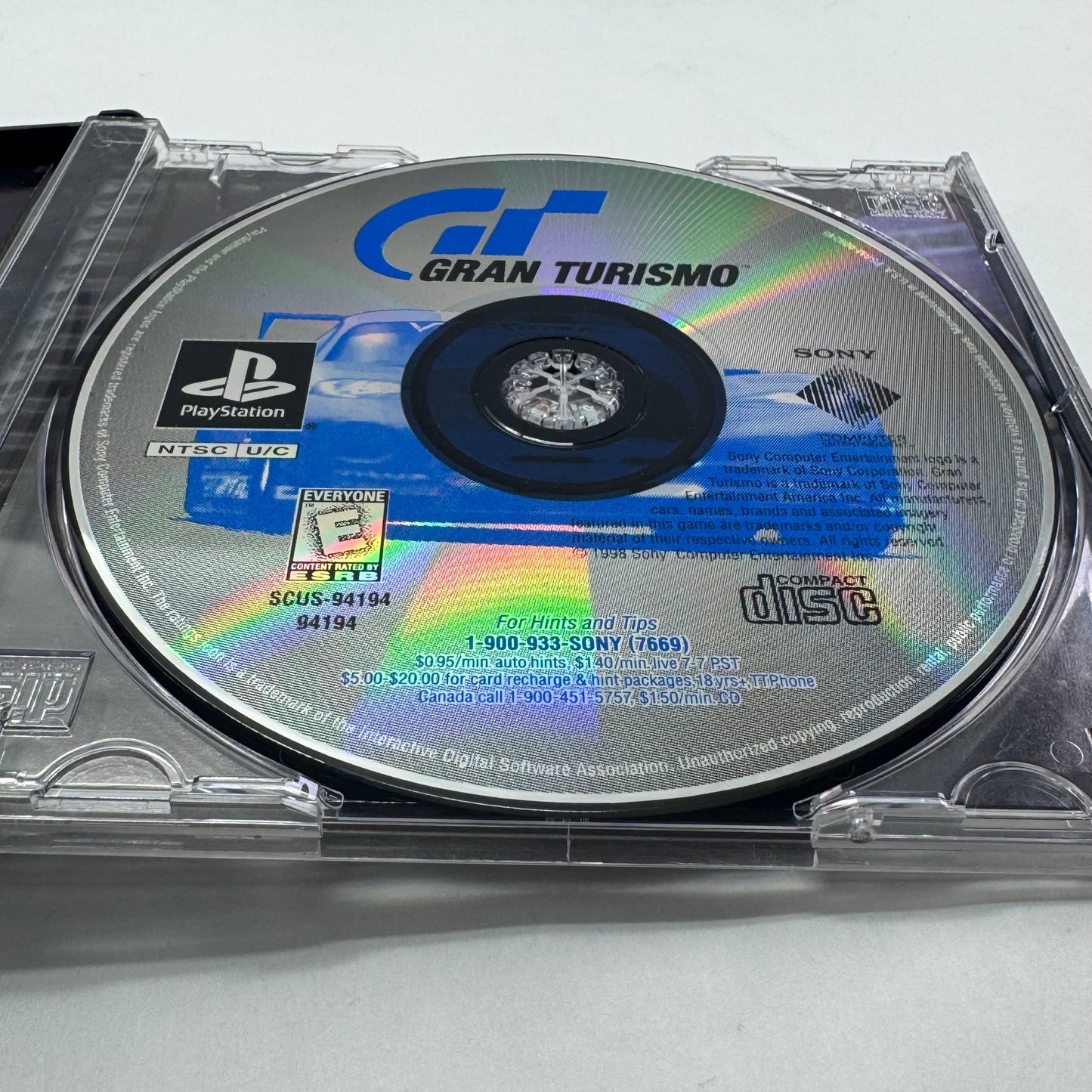 Gran Turismo 1 & 2 (Sony PlayStation 1 PS1, 1998 & 1999)