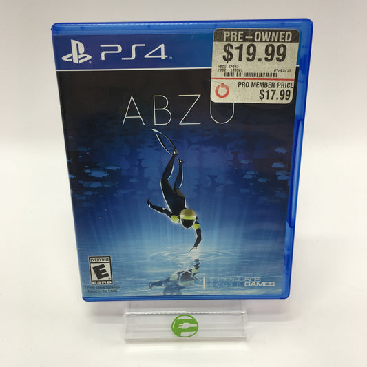 Abzu (Sony PlayStation 4 PS4, 2017) w Original Box
