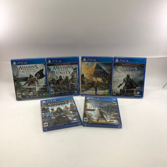 New Assassin's Creed Collection, Factory Sealed, PS4, Playstation 4