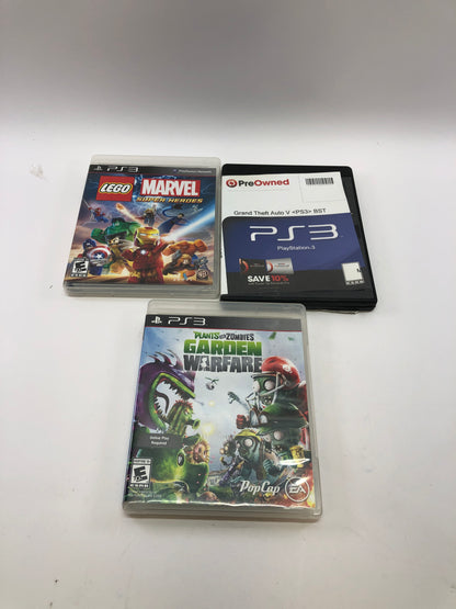 Lot of 33 Sony PlayStation 3 PS3 Games [Rock Band, GTA, Madden and More]