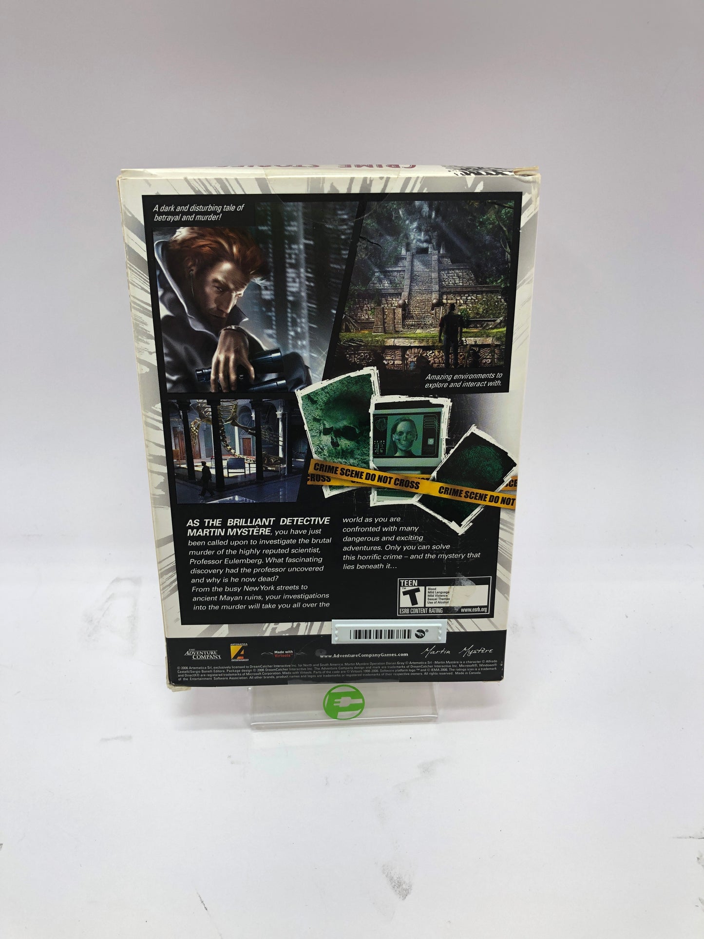 New Crime Stories From The Files of Martin Mystere (PC, 2007) Factory Sealed