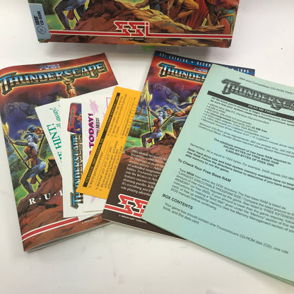 World of Aden: Thunderscape (PC, 1994) Complete in Original Box CIB