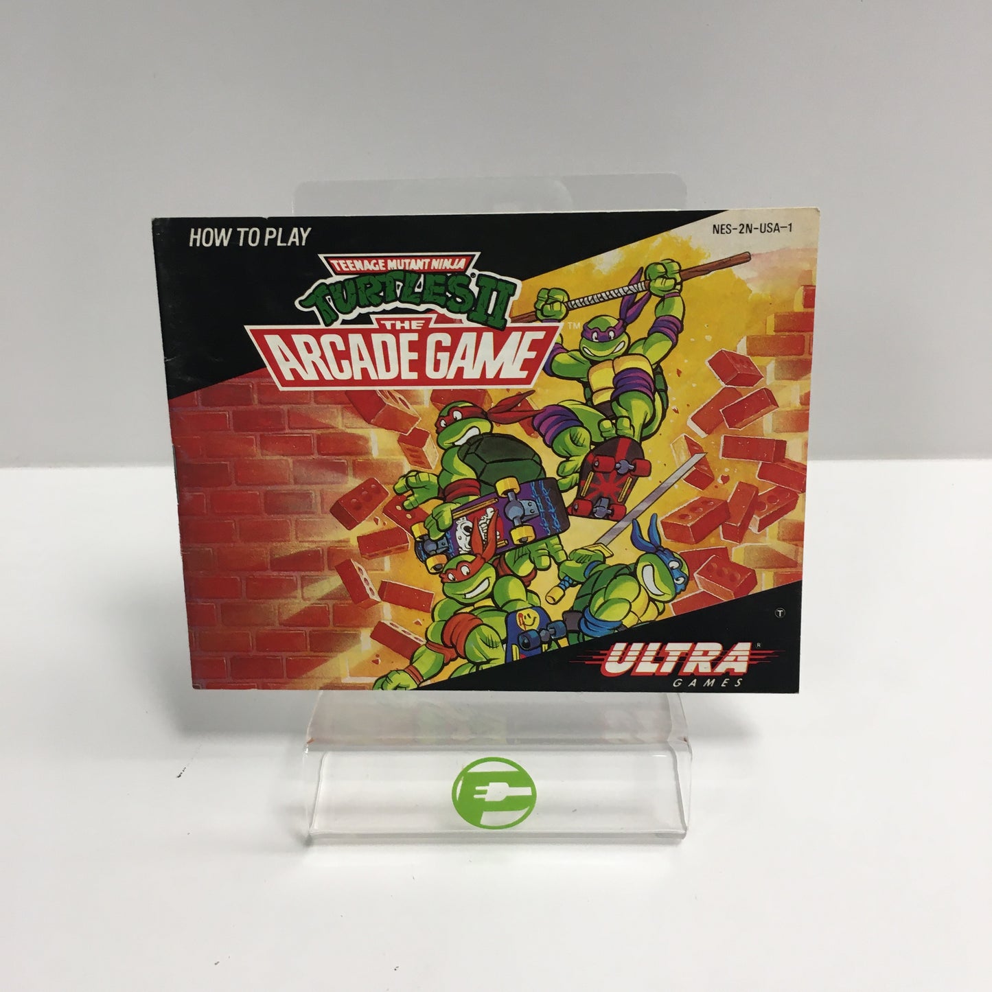 Turtles II The Arcade Game (Nintendo NES, 1990) Tested Works