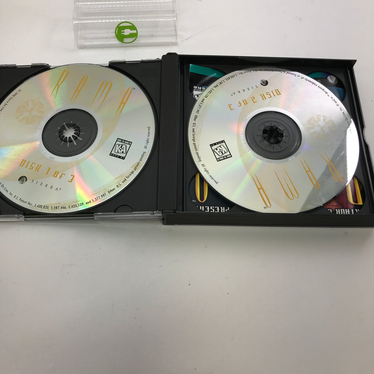 RAMA (PC, 1994) Comeplete in Original Big Box CIB w Strategy Guide