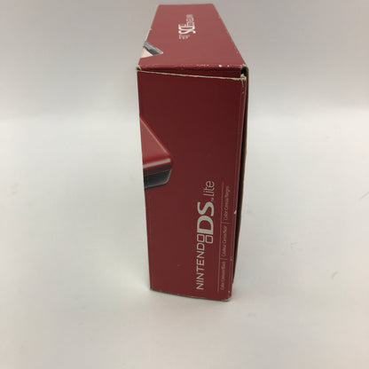 Nintendo DS Lite Handheld Game Console Only USG-001 Red w Original Box