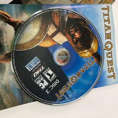 Titan Quest (PC, 2006) Complete in Original Box w/ Manual and Dust Sleeve, CIB