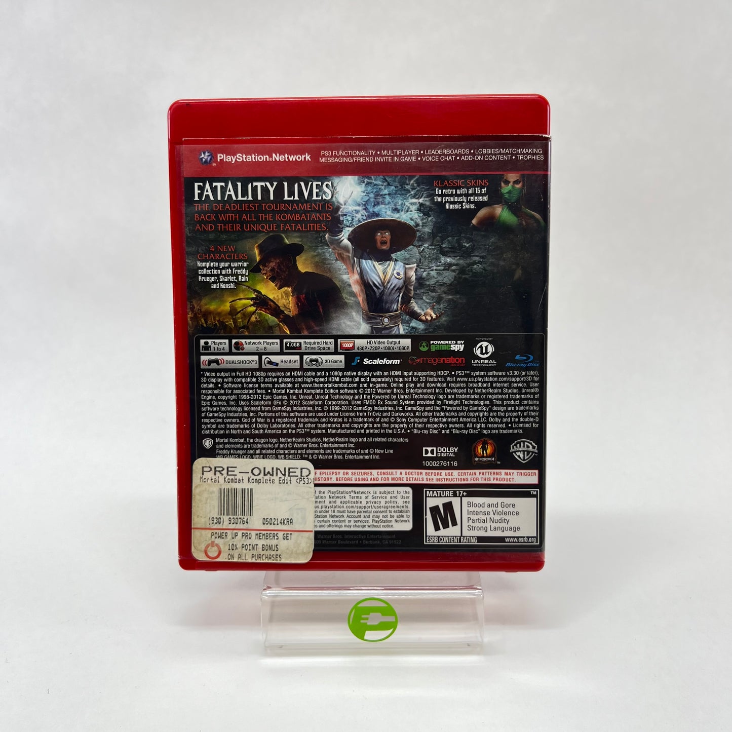 Mortal Kombat Komplete Edition [Greatest Hits] (Sony PlayStation 3 PS3, 2012)