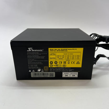 SeaSonic M12 SS-620-GM 80 Plus Bronze 620W Fully Modular Power Supply