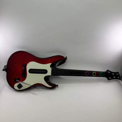 Ps2/Ps3 Guitar Hero 5 Band Hero Red/White With Strap