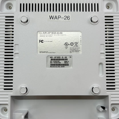 Lot of 2 Cisco Aironet 1830 Wireless Access Point AP1832-B-K9