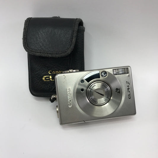 Broken Canon ELPH 2 Digital Point-And-Shoot Camera No Power READ
