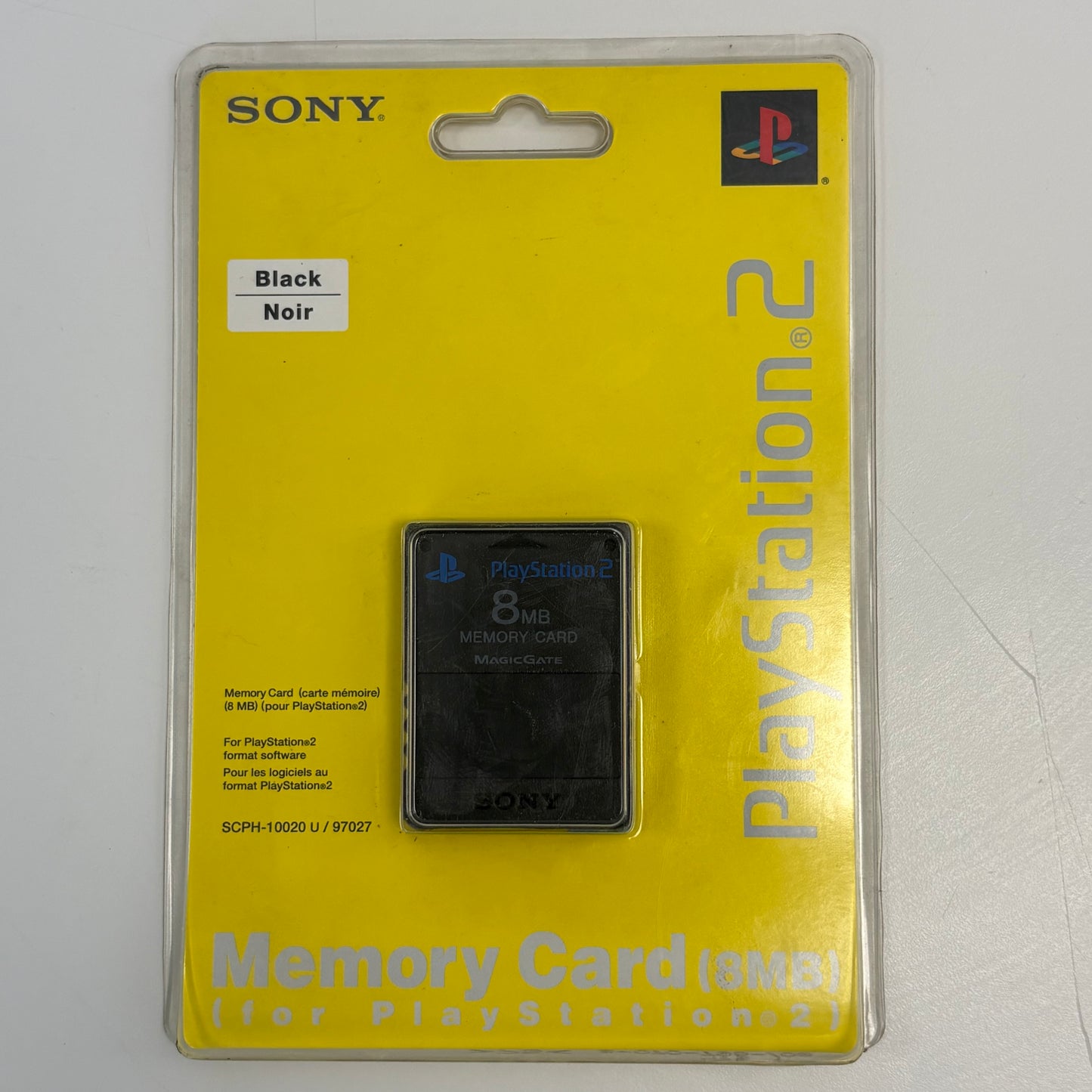 New Sony PlayStation 2 PS2 Memory Card  Black SCPH-10020U
